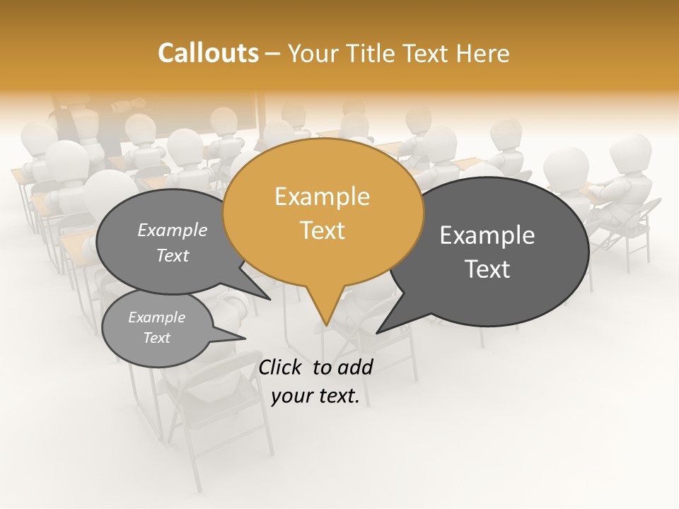 Teacher Student Render PowerPoint Template