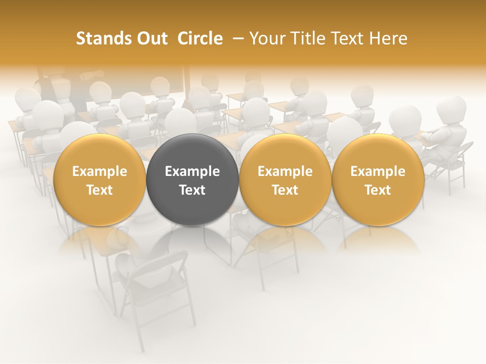 Teacher Student Render PowerPoint Template