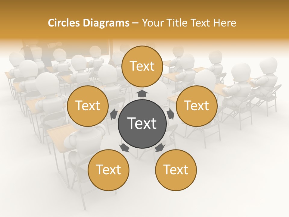 Teacher Student Render PowerPoint Template