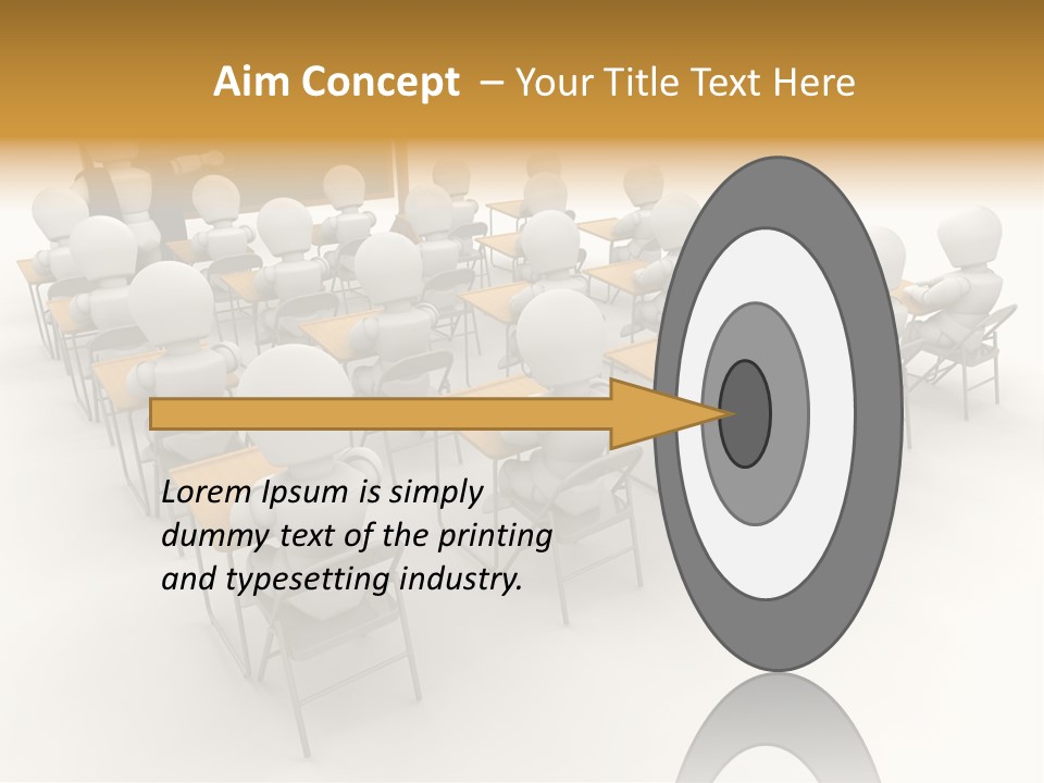 Teacher Student Render PowerPoint Template