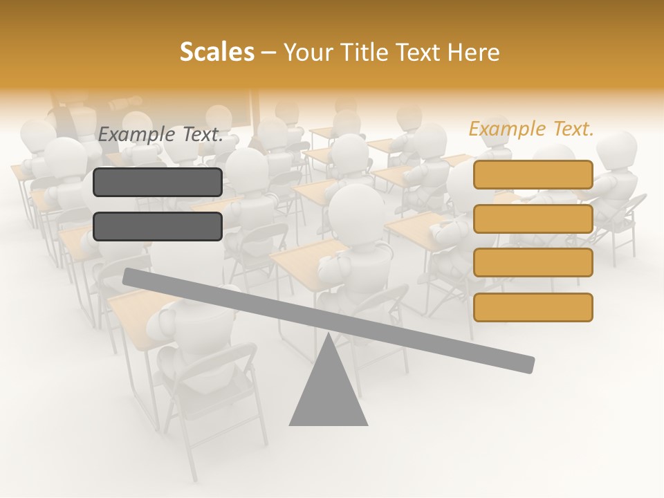 Teacher Student Render PowerPoint Template