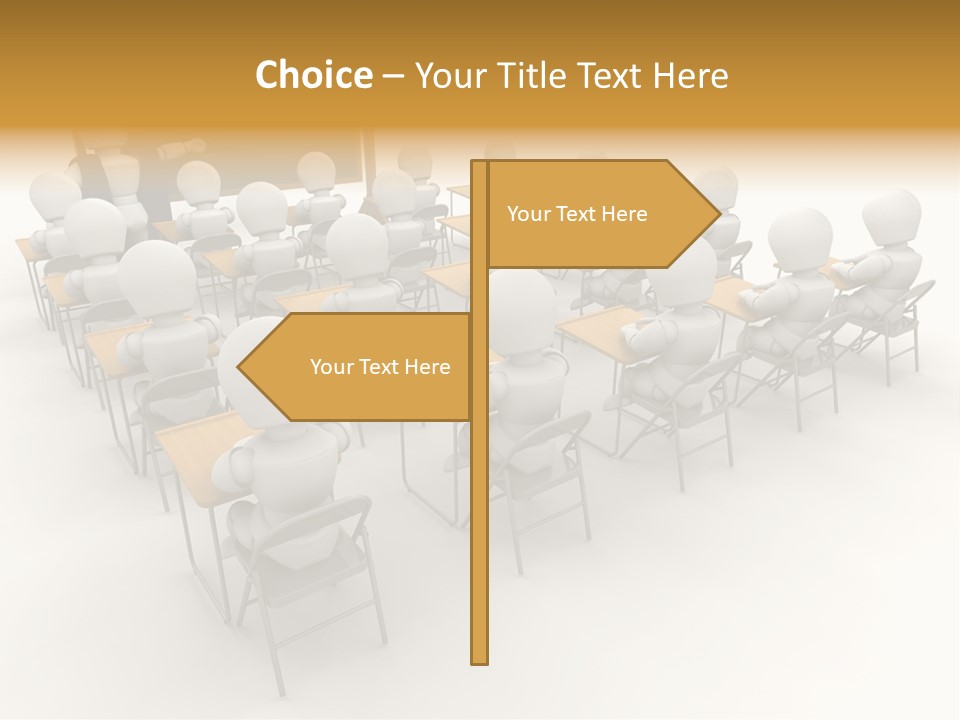 Teacher Student Render PowerPoint Template