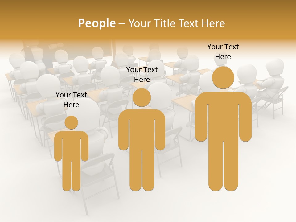 Teacher Student Render PowerPoint Template