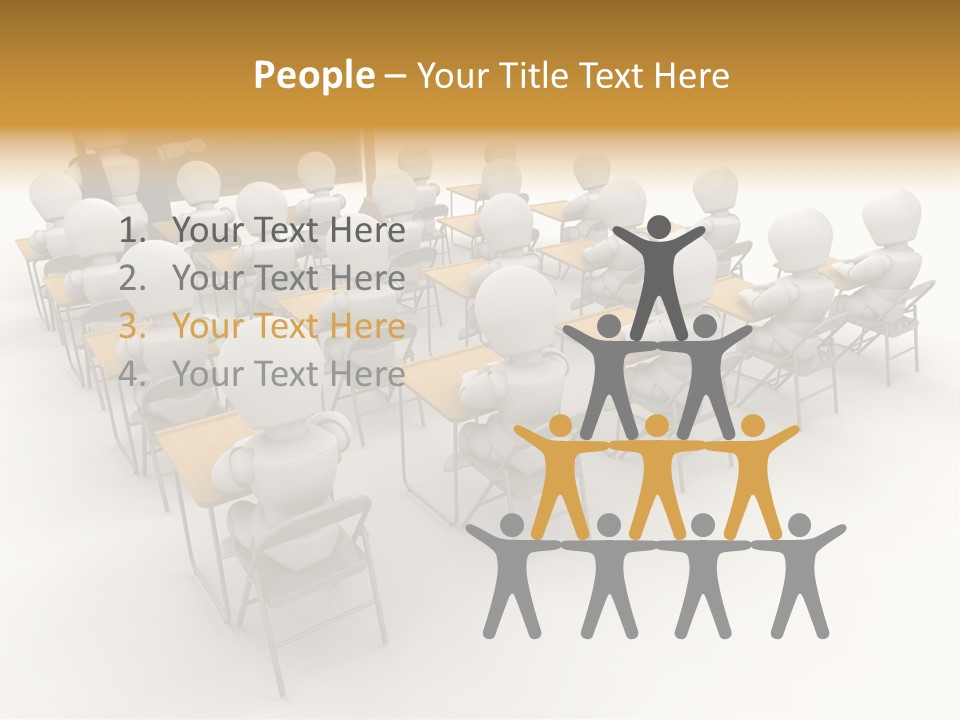 Teacher Student Render PowerPoint Template