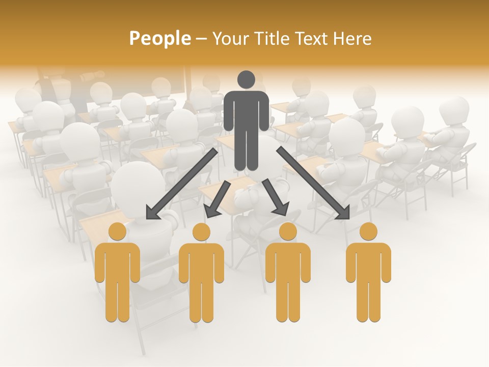 Teacher Student Render PowerPoint Template