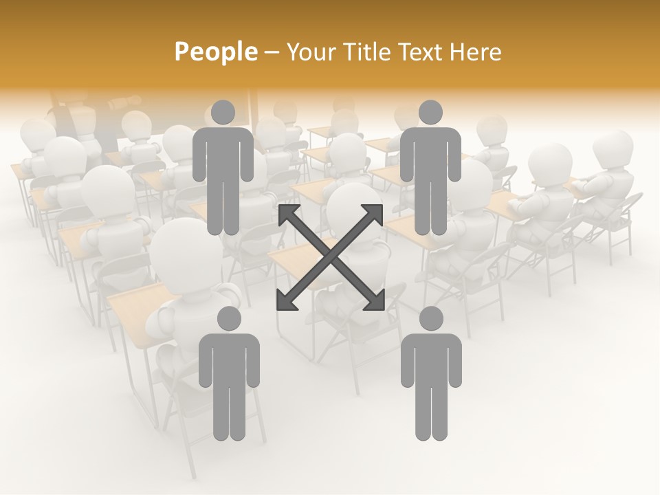 Teacher Student Render PowerPoint Template