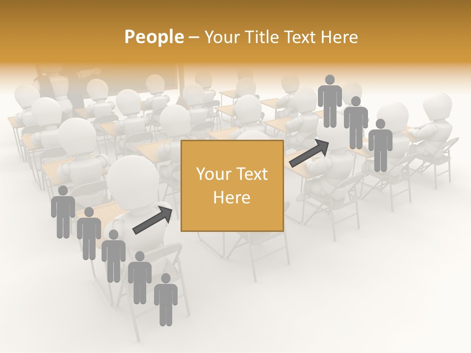 Teacher Student Render PowerPoint Template