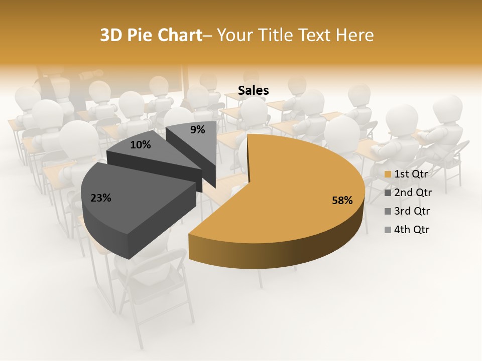 Teacher Student Render PowerPoint Template