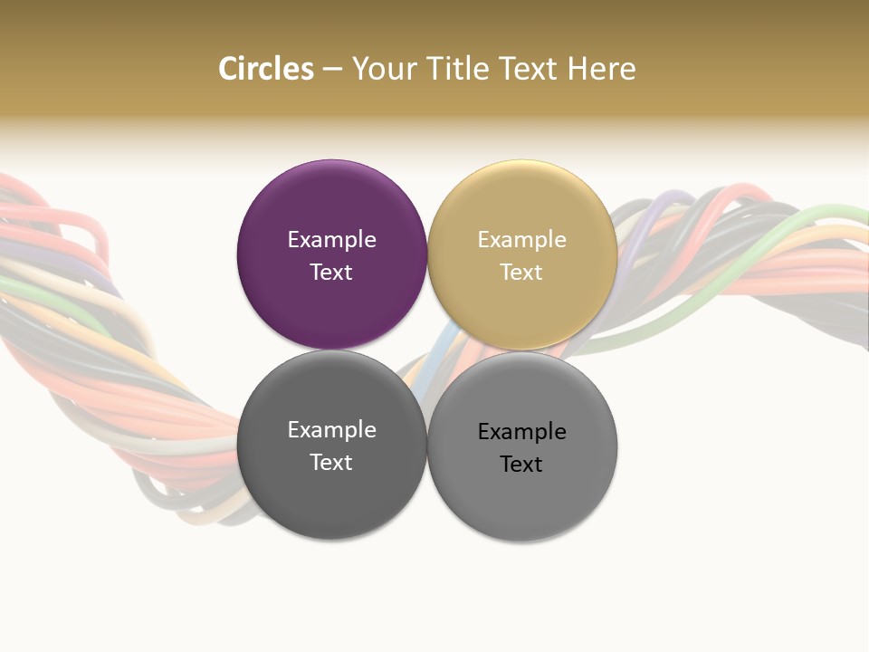 Electric Telecommunications White PowerPoint Template