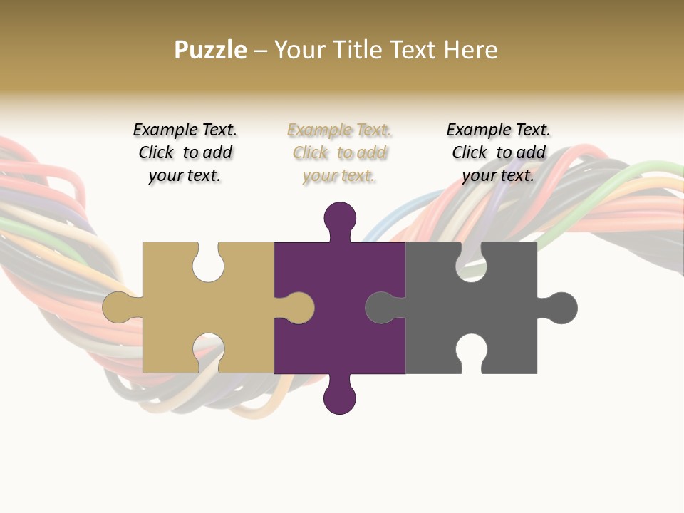 Electric Telecommunications White PowerPoint Template