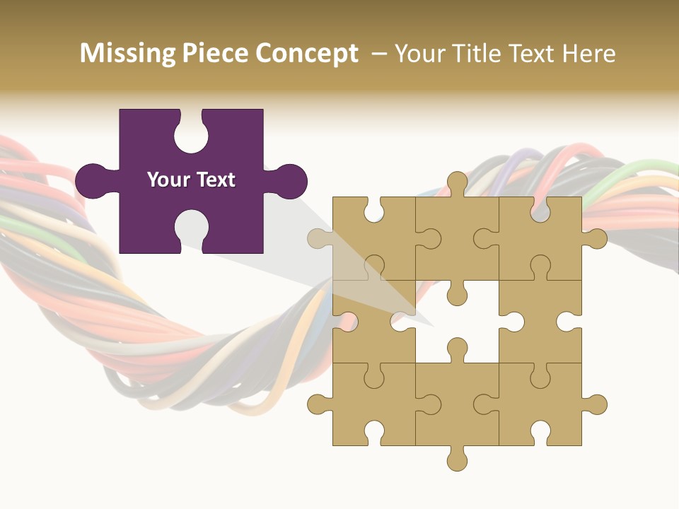 Electric Telecommunications White PowerPoint Template