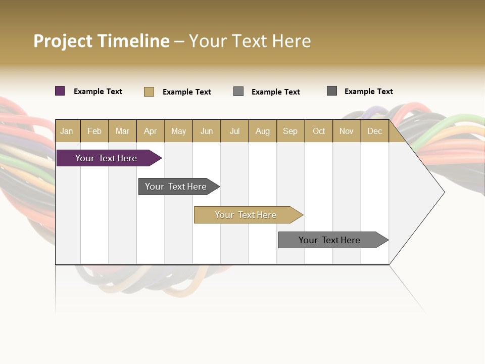 Electric Telecommunications White PowerPoint Template