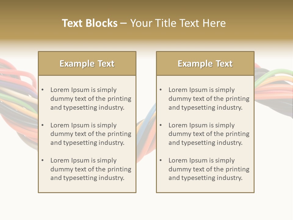 Electric Telecommunications White PowerPoint Template