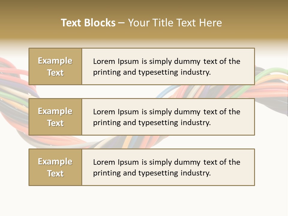 Electric Telecommunications White PowerPoint Template