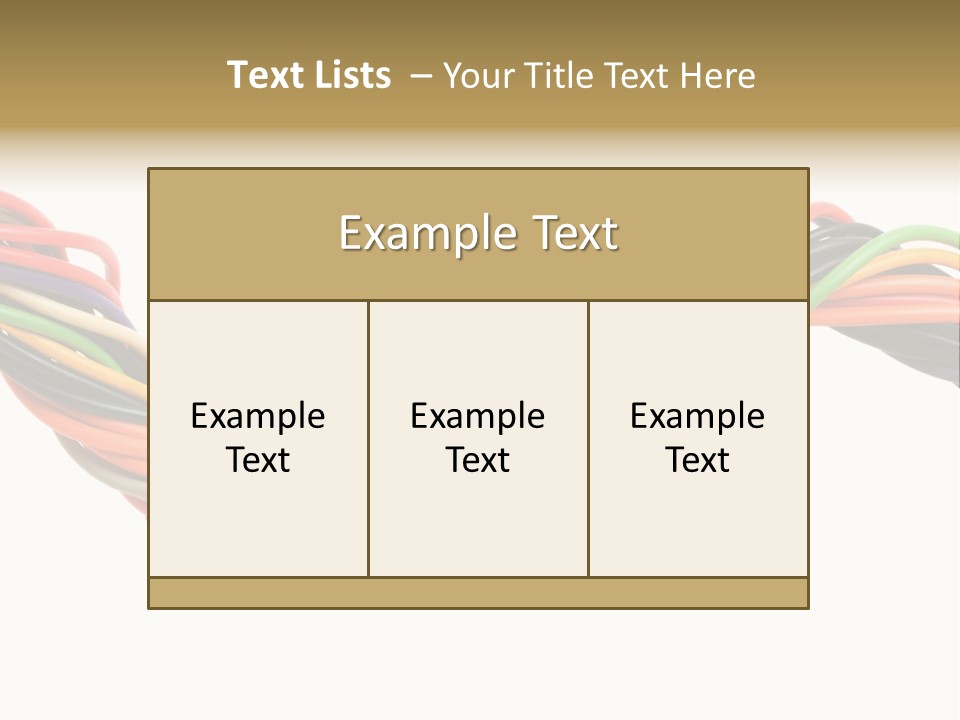 Electric Telecommunications White PowerPoint Template