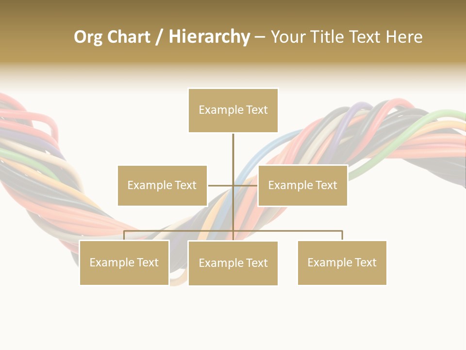 Electric Telecommunications White PowerPoint Template