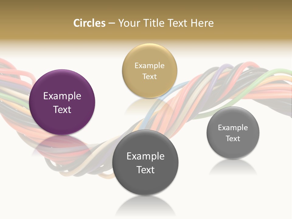 Electric Telecommunications White PowerPoint Template