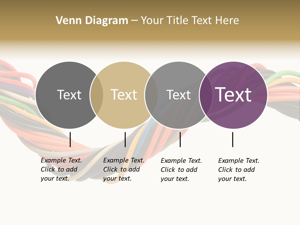 Electric Telecommunications White PowerPoint Template