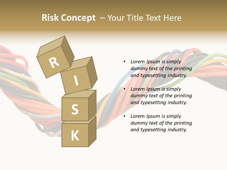 Electric Telecommunications White PowerPoint Template