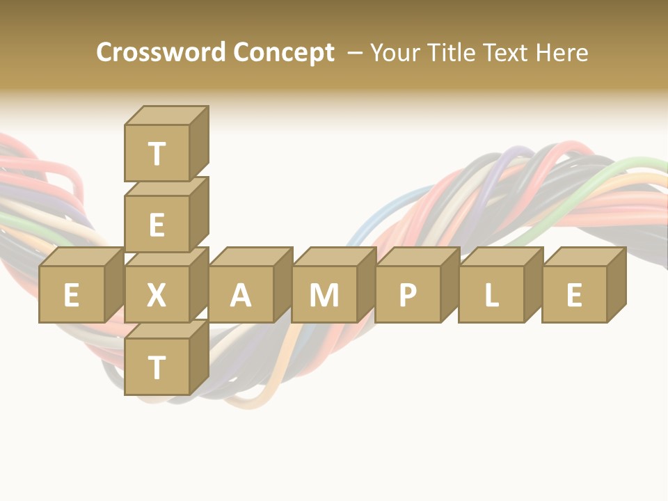 Electric Telecommunications White PowerPoint Template