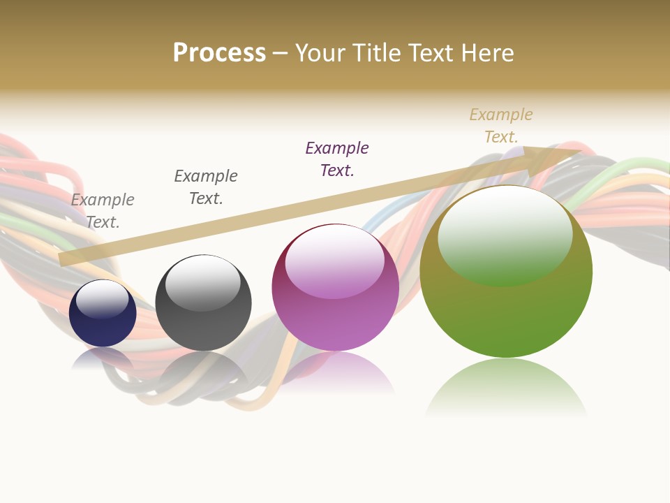 Electric Telecommunications White PowerPoint Template