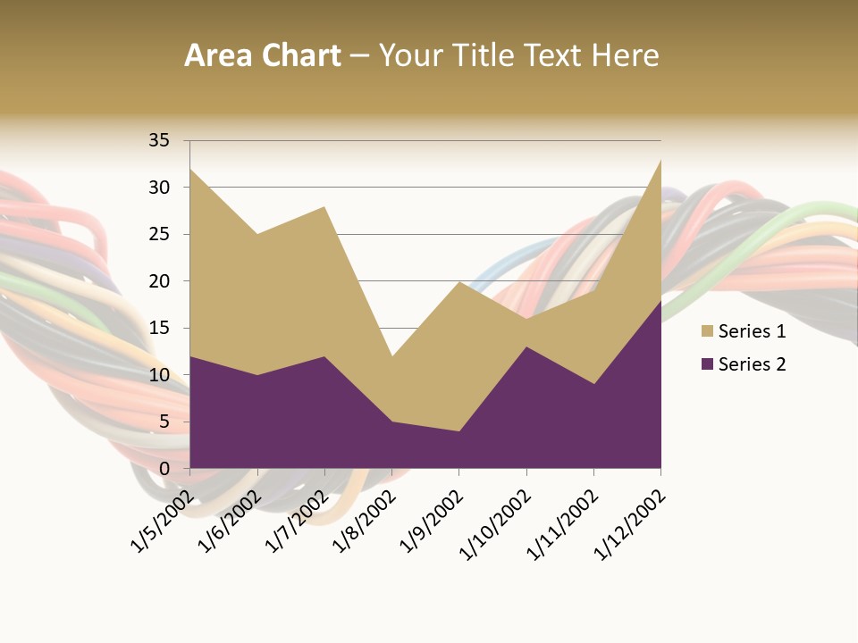 Electric Telecommunications White PowerPoint Template