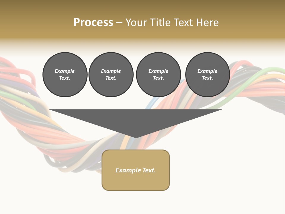 Electric Telecommunications White PowerPoint Template
