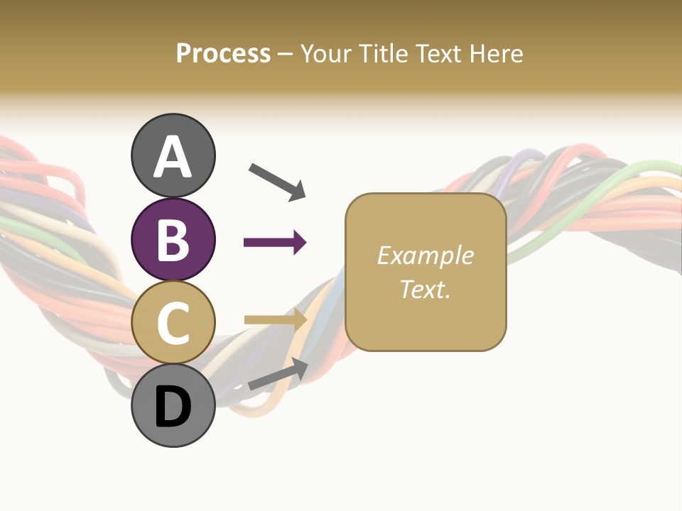 Electric Telecommunications White PowerPoint Template