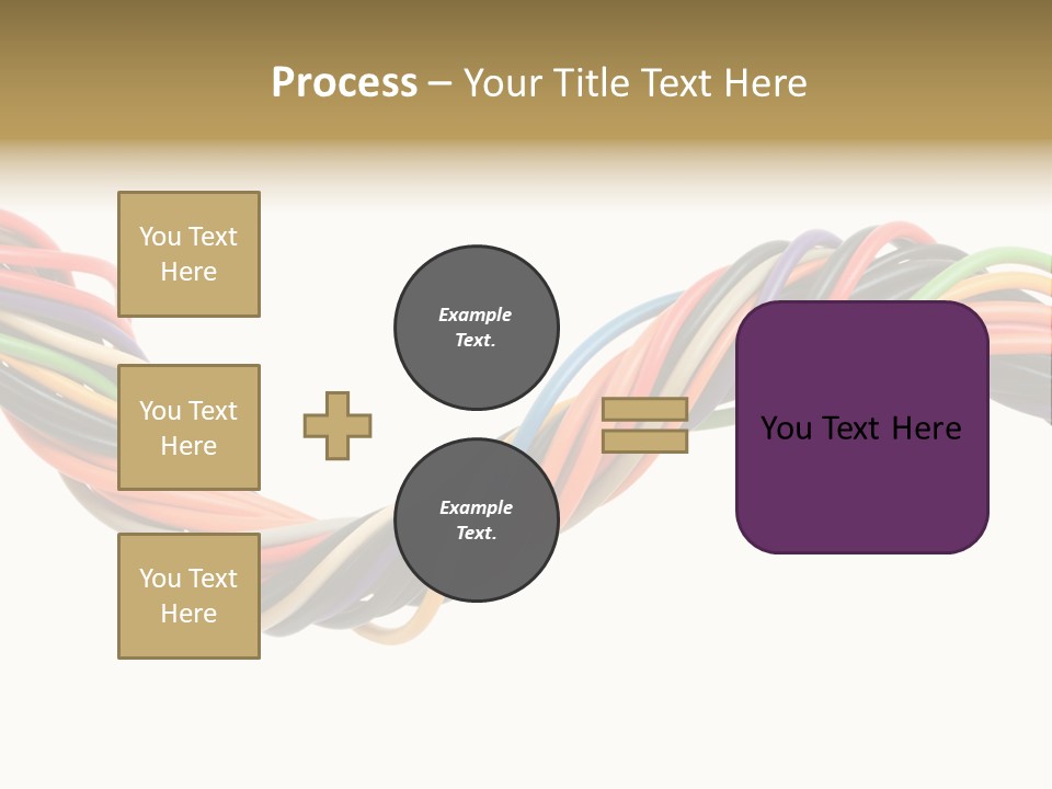 Electric Telecommunications White PowerPoint Template