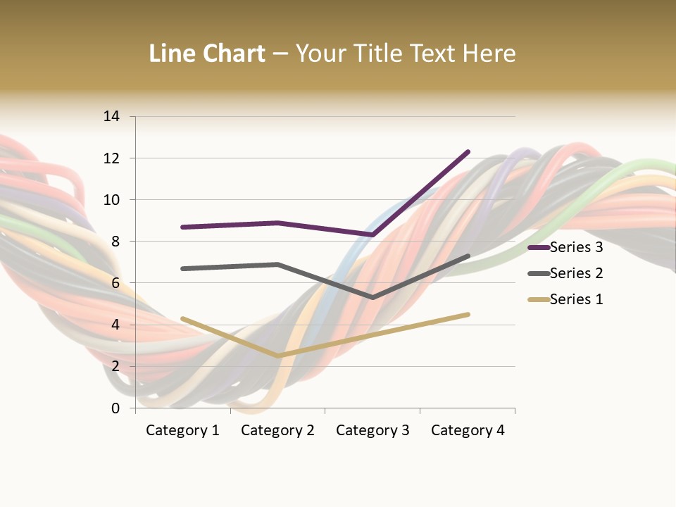 Electric Telecommunications White PowerPoint Template