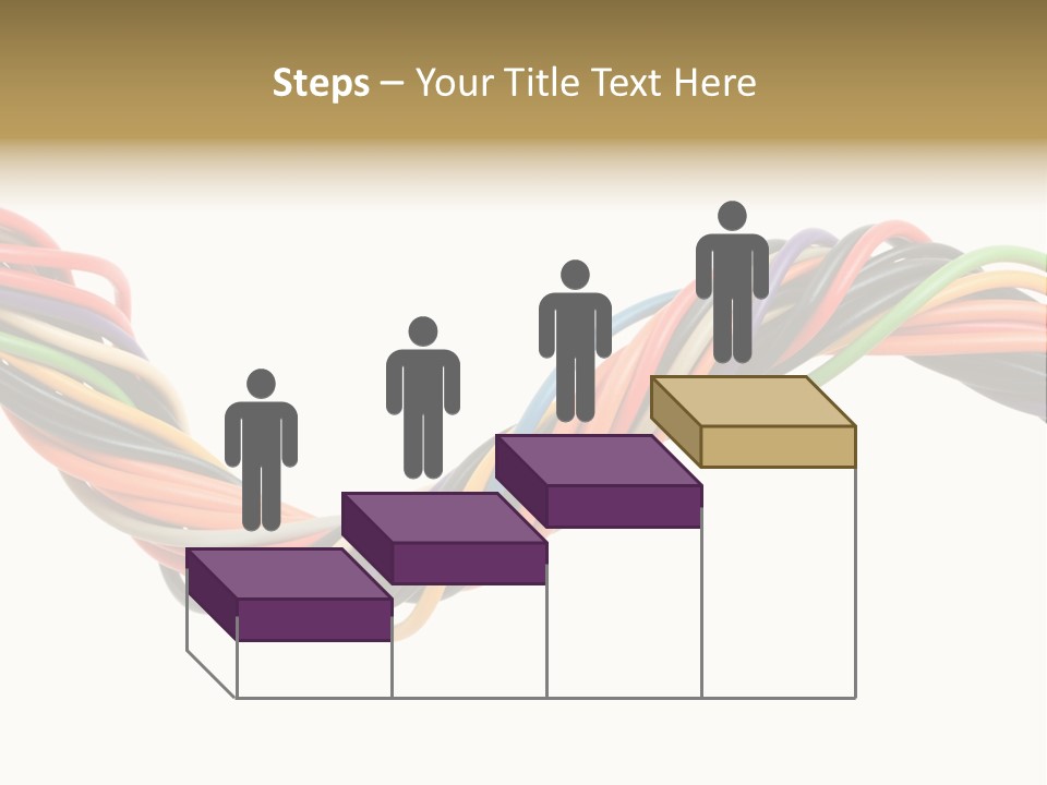 Electric Telecommunications White PowerPoint Template