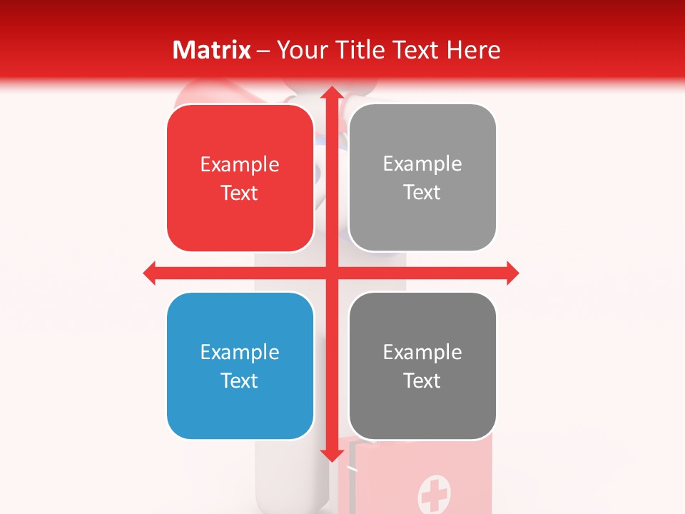 Paramedic Headache Isolated PowerPoint Template
