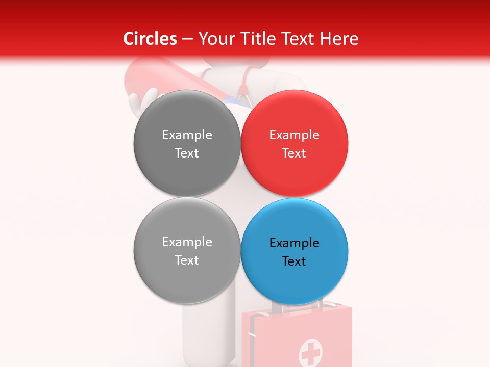 Paramedic Headache Isolated PowerPoint Template