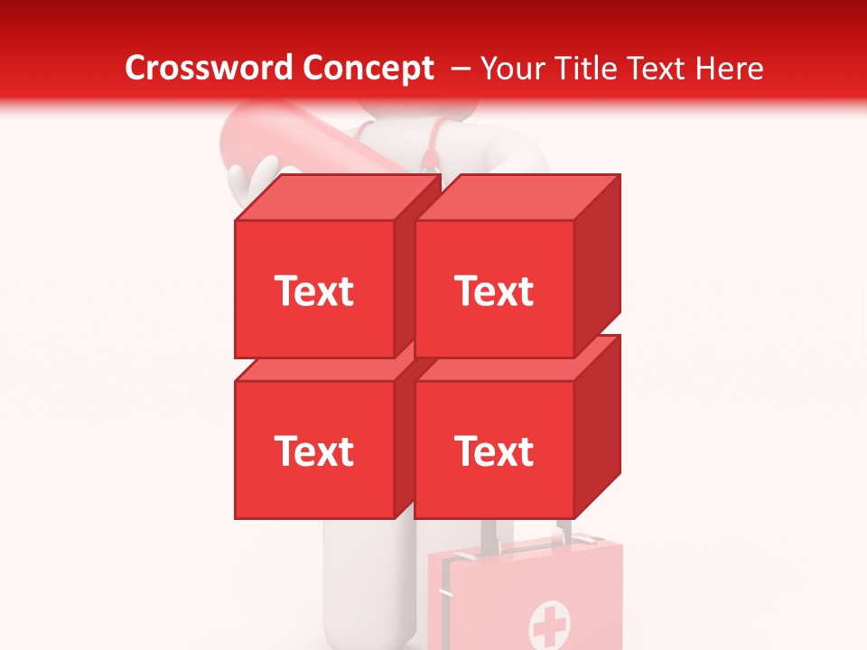 Paramedic Headache Isolated PowerPoint Template