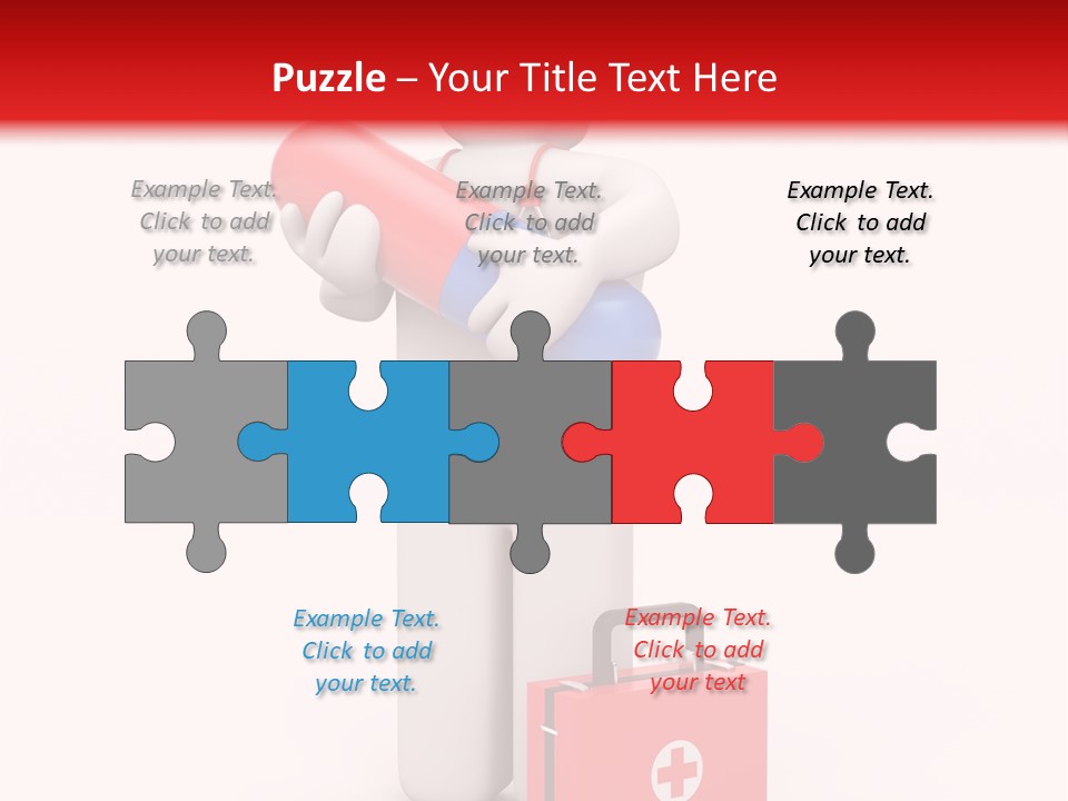 Paramedic Headache Isolated PowerPoint Template