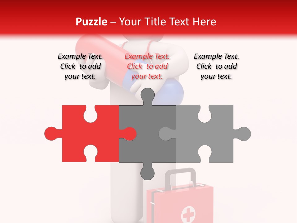 Paramedic Headache Isolated PowerPoint Template