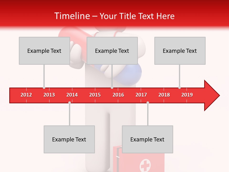 Paramedic Headache Isolated PowerPoint Template