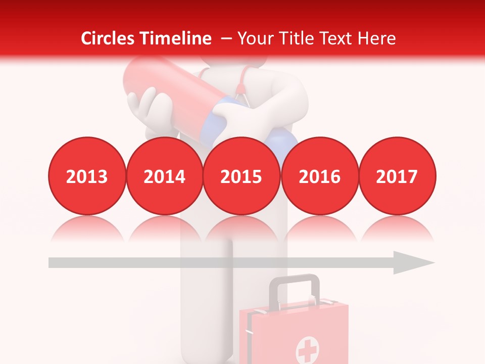 Paramedic Headache Isolated PowerPoint Template