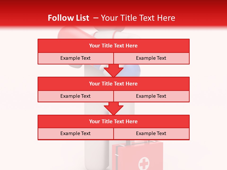 Paramedic Headache Isolated PowerPoint Template