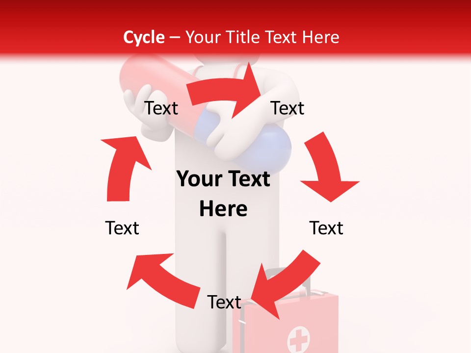 Paramedic Headache Isolated PowerPoint Template