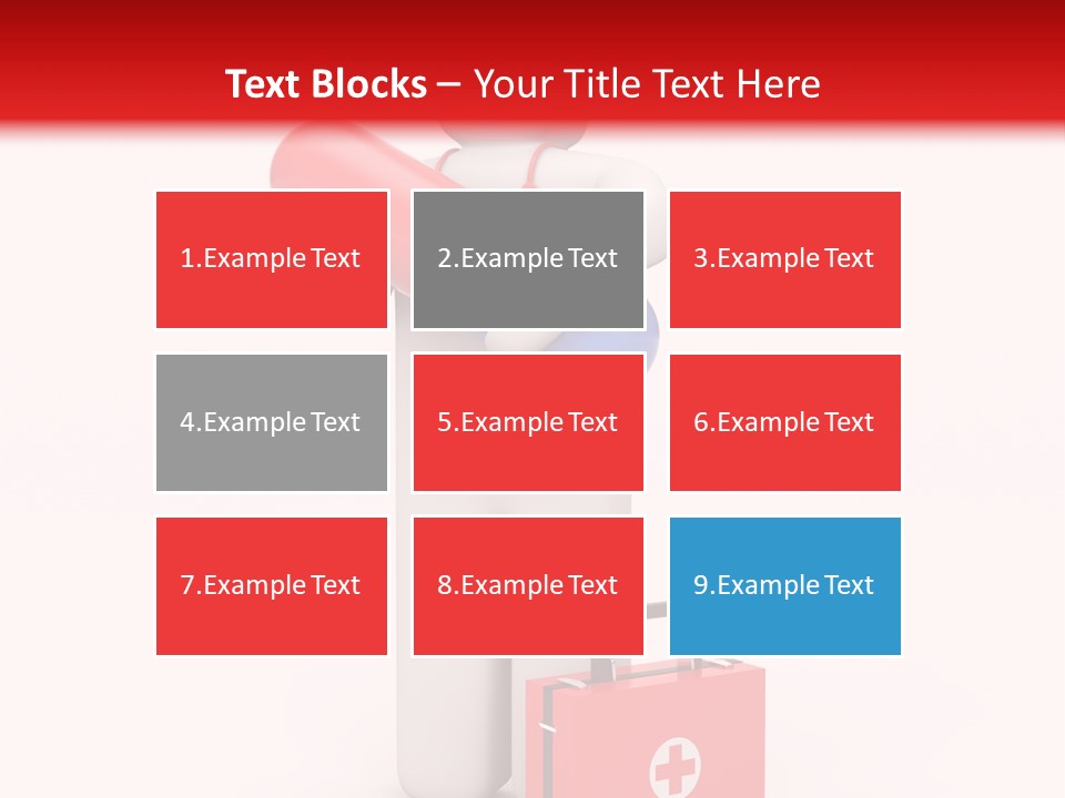 Paramedic Headache Isolated PowerPoint Template