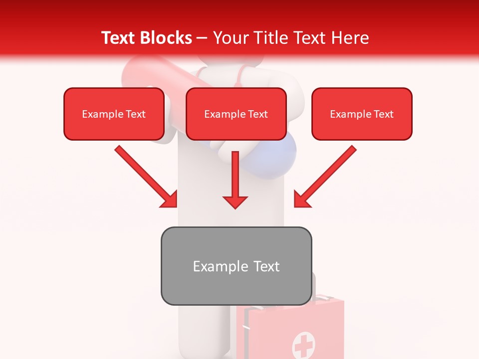 Paramedic Headache Isolated PowerPoint Template