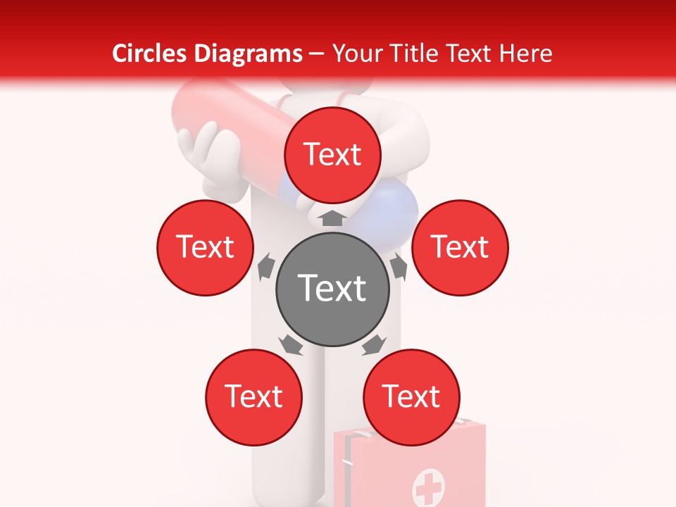 Paramedic Headache Isolated PowerPoint Template