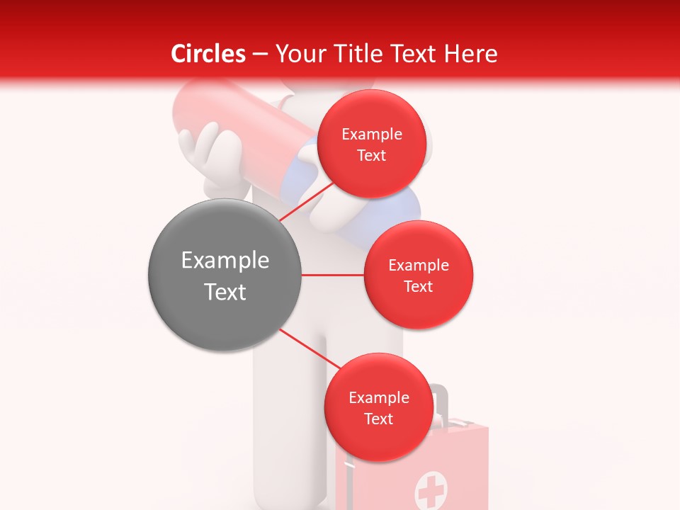 Paramedic Headache Isolated PowerPoint Template