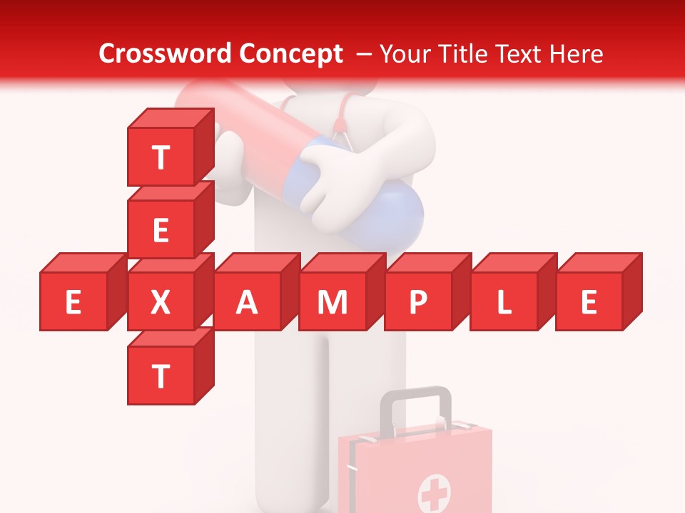 Paramedic Headache Isolated PowerPoint Template