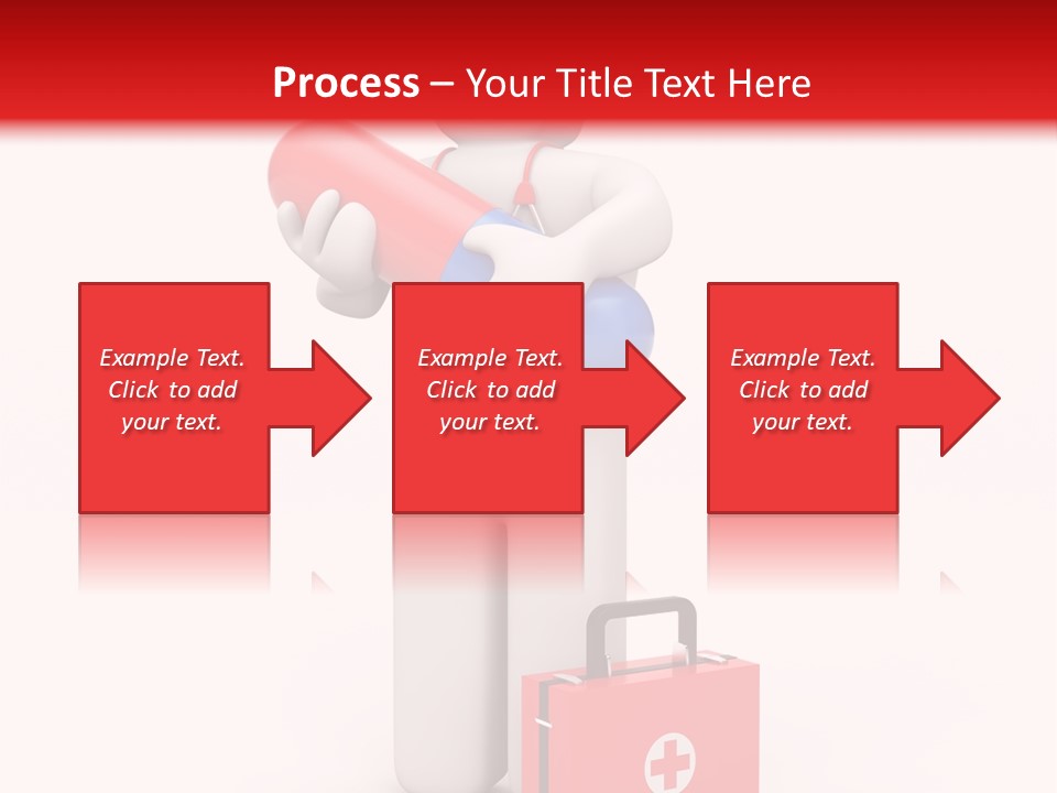 Paramedic Headache Isolated PowerPoint Template