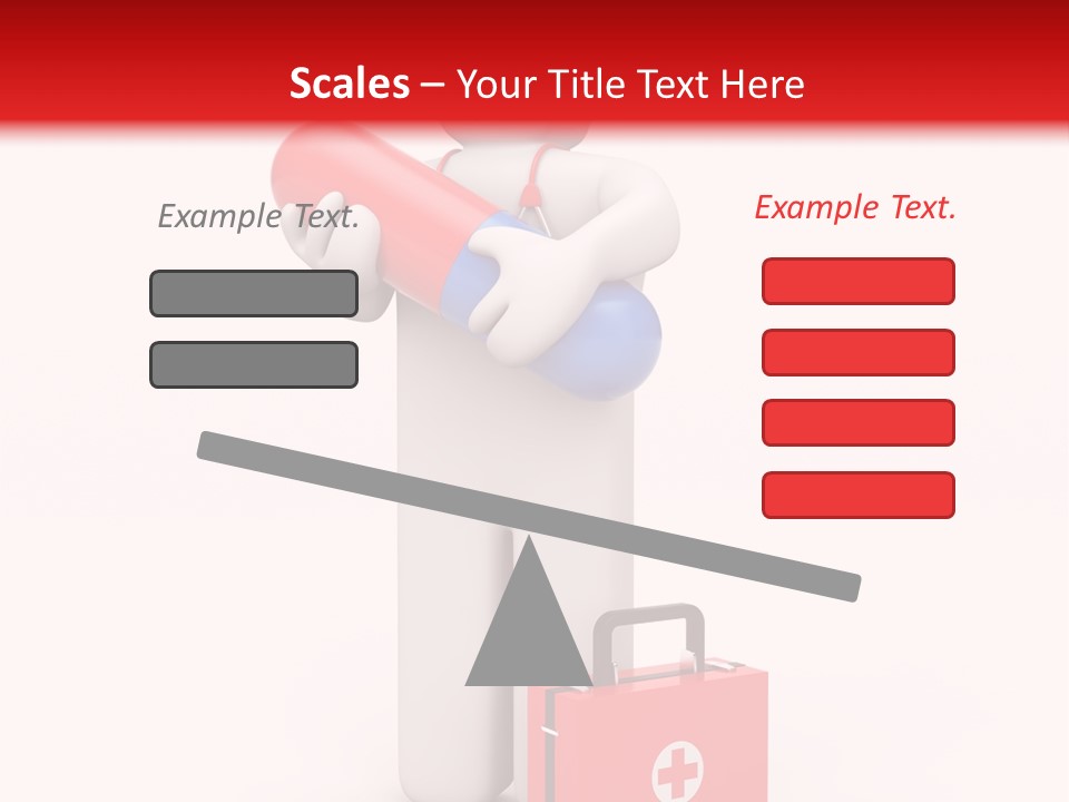 Paramedic Headache Isolated PowerPoint Template