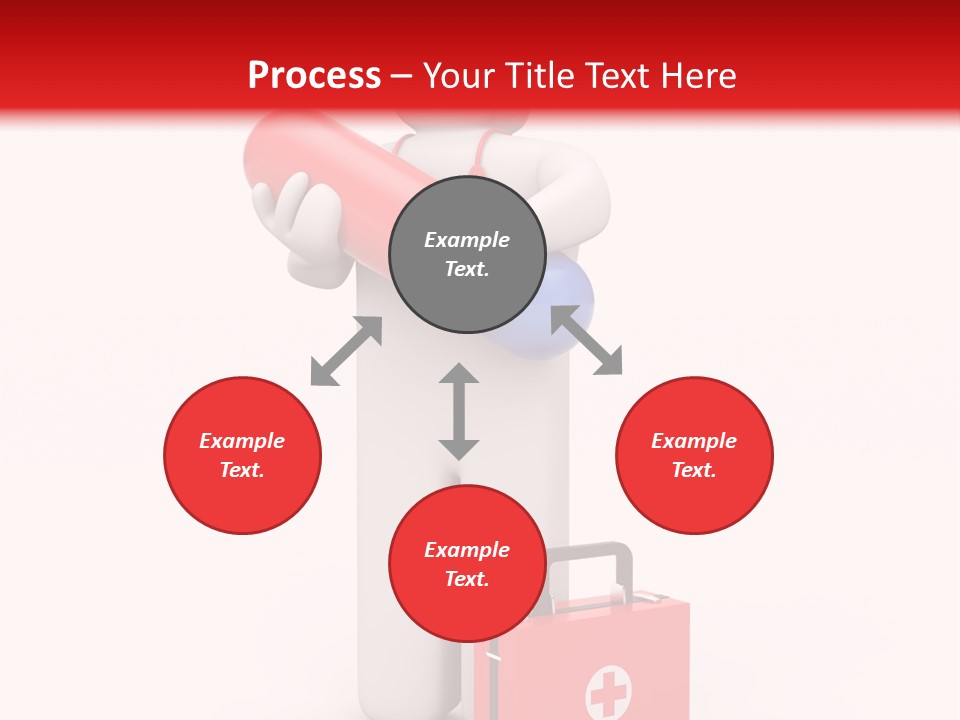 Paramedic Headache Isolated PowerPoint Template