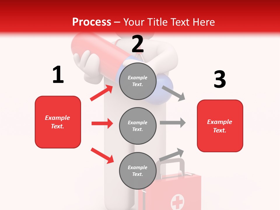 Paramedic Headache Isolated PowerPoint Template