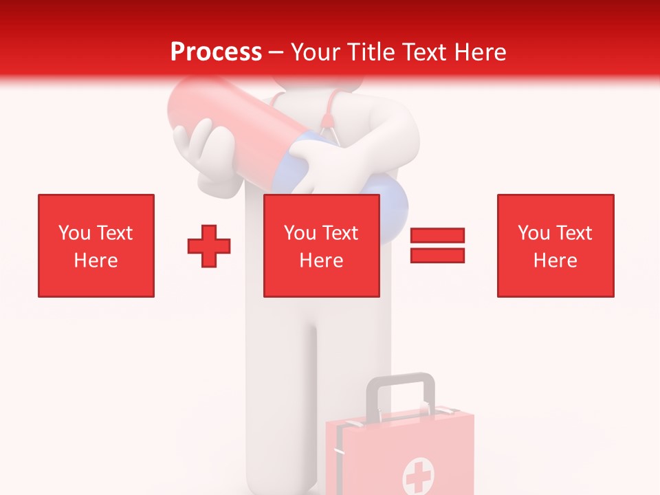 Paramedic Headache Isolated PowerPoint Template